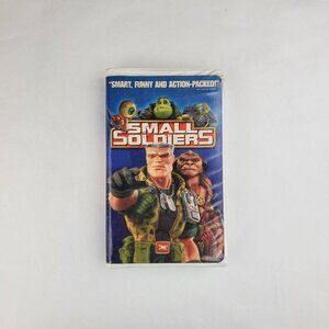 Small Soldiers VHS Tape 1998 - Clamshell Case